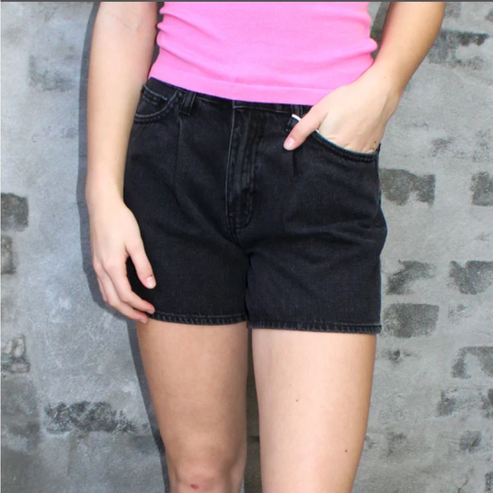 Baxter shorts - Black Denim Shorts